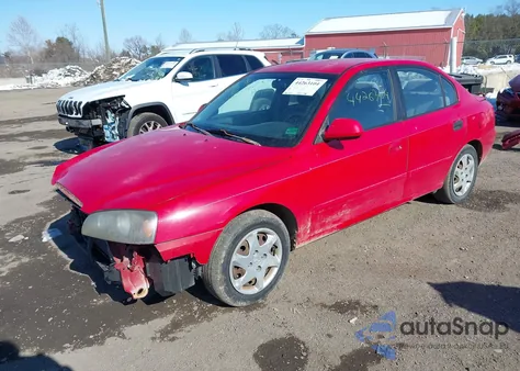 2004 Hyundai Elantra Gls/Gt from USA, damaged, VIN KMHDN46D44U883664
